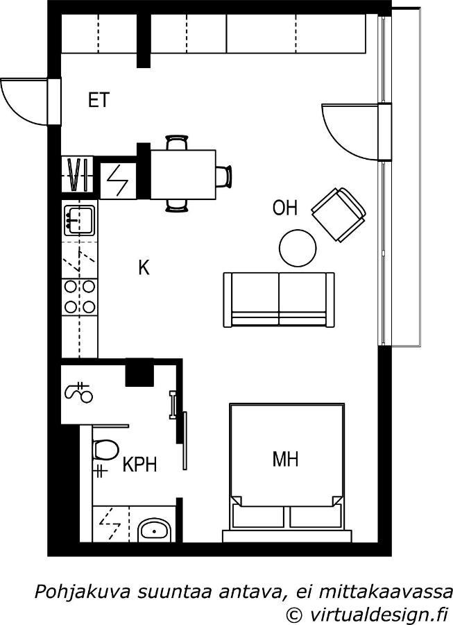 Koti Ullanlinna Boutique Apartments Helsinki Extérieur photo