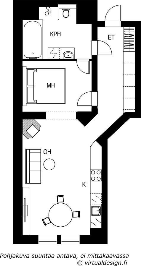 Koti Ullanlinna Boutique Apartments Helsinki Extérieur photo